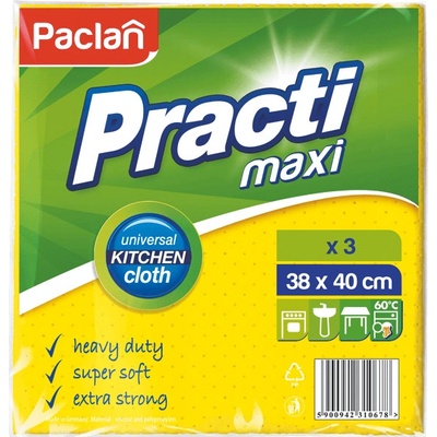 Paclan Practi univerzálna viskóza,perforovaná 3 ks