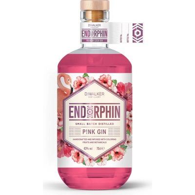 Endorphin P!nk Gin 43% 0,5 l (holá láhev)