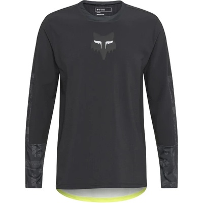FOX Racing Мъжка фланелка с дълъг ръкав за колоездене Fox racing Defend Thermal Jersey Lunar SE Cycling jersey - Black (056-3832-0111)