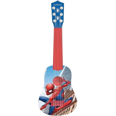 Детска китара (играчка) за начинаещи - Lexibook My First Guitar Paw Spider-Man (син-червен) (K200SP)
