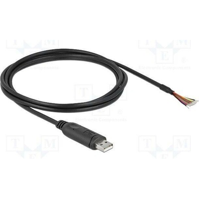 Delock 90416 USB 2.0 USB A vidlice zlacený