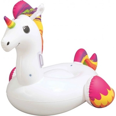 Bestway FANTASY UNICORN RIDER biela,ružová,žltá Nafukovací jednorožec