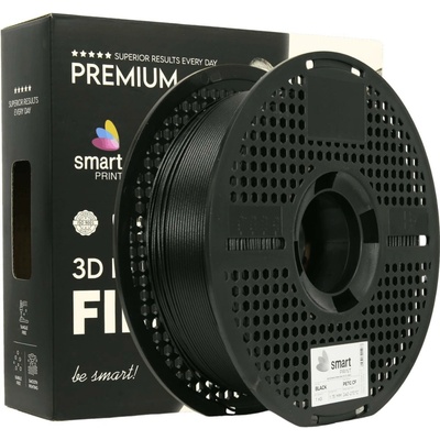 Smart Print PETG + CF 1,75 mm 1 kg Černý (Black)