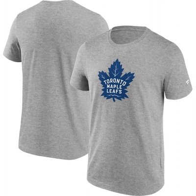 Fanatics pánské tričko Toronto Maple Leafs Primary Logo Graphic T-Shirt Sport gray Heather