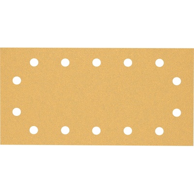 Bosch Brúsny papier EXPERT C470 so 14 otvormi pre orbitálne brúsky 115 x 230 mm, zrnitosť 80, 50 ks 2608900944