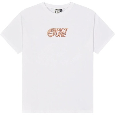 Picture Мъжка тениска Picture Basement Printed Tee T-shirt - White - размер XL (216-7772-0315)