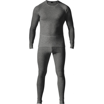 Maier Sports Мъжко синтетично термобельо Maier Sports Adrian Synthetic base layer - Anthracite Melange (014-1560-0312)