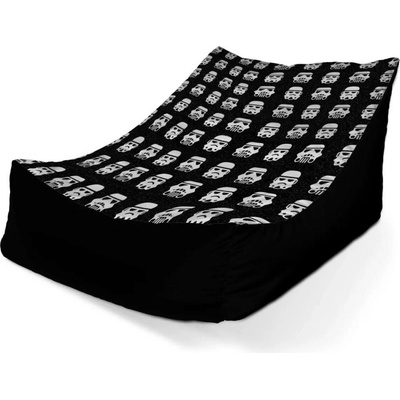 Sablio sedací vak lounge Star Wars Stormtrooper Pattern 80 x 95 x 50 cm