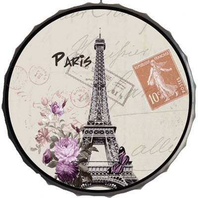 Ceduľa vrchnák Paris - Pariž