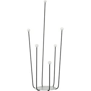 ELBULGARIA LED градинска лампа Elbulgaria - Fungo, 6W, 4000K, IP 44, черна (4175-6bk)