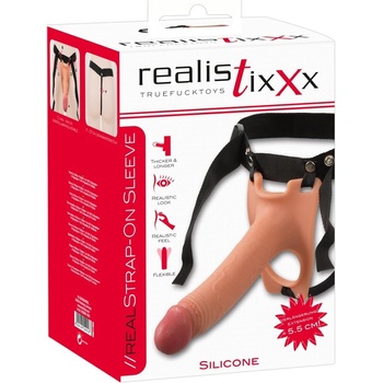 Realistixxx Strap on - hinged, hollow