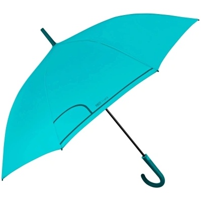 Дамски автоматичен голф чадър Perletti Time 26352, Тюркоаз