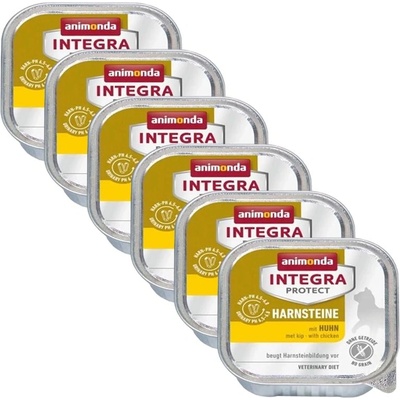 Animonda Integra Protect Cat Harnsteine Urinary - пиле 6 x 100 г