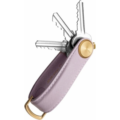 Klíčenka Orbitkey Pro z ještě lepší kůže Saffiano Leather Lilac
