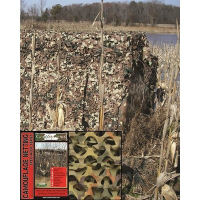 Camo Systems Síť maskovací BASIC LIGHT FLECKTARN 1,1 x 3 m