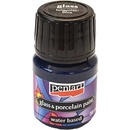Pentart Farba na sklo a porcelán 30 ml tyrkysová-modrá
