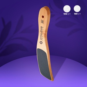 STALEKS Дървена пила за пети Beauty & Care 10 Type 2, 100/180 грит (ABC 10/2)
