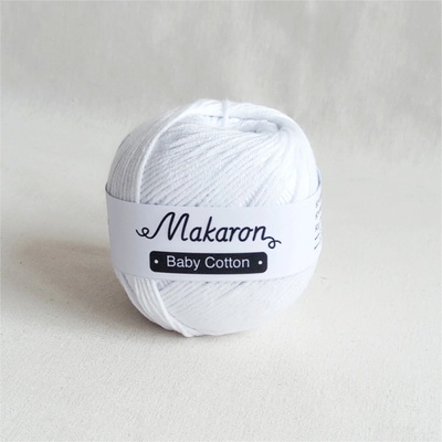Makaron Baby Cotton bílá