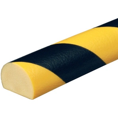 DP 10022 Varovný a ochranný profil 1 - 4x3x100 cm Čierna-Žltá