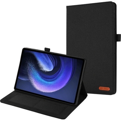Vsetkonamobil 60053 FABRIC Zaklápací obal pre Xiaomi Pad 6 / Pad 6 Pro čierny