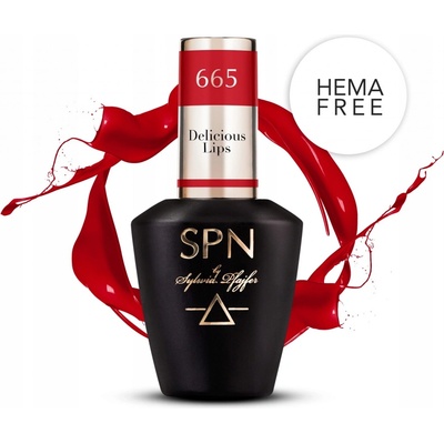 SPN Nails Hybridní lak 665 Delicious Lips 8 ml