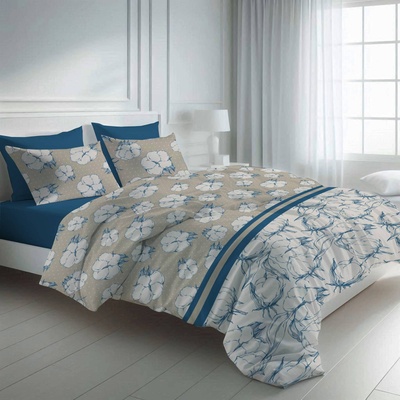 Png Панагюрище Двоен спален комплект с един плик Меко Памук 100% памук