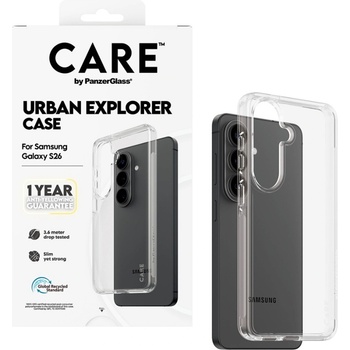 Image 1 of Panzer Гръб CARE by PanzerGlass за Samsung Galaxy S26, Urban Explorer Case - Прозрачен