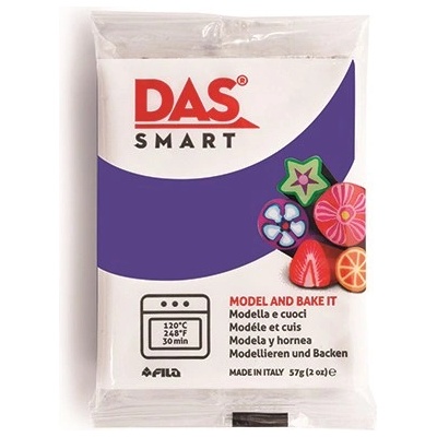 DAS Глина DAS Smart за печене и моделиране 57 g виолетово 321014 (321014)