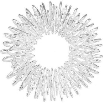 AcuPrime Akupresurní masážní prstýnek stříbrná Průměr: 27 mm