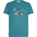 Icebreaker Men Merino 150 Tech Lite SS Tee In The Wild Размер: L / Цвят: светло син