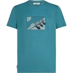 Icebreaker Men Merino 150 Tech Lite SS Tee In The Wild Размер: M / Цвят: светло син