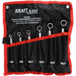Kraft&Dele Комплект ключове лули стенни 6 бр 6-17 мм 10313 (kd10928)