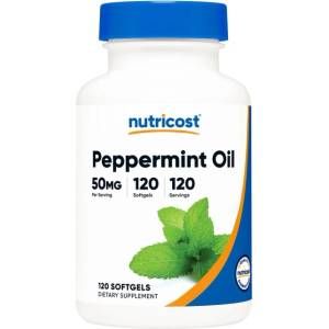 Nutricost Peppermint Oil 50 mg [120 капсули]