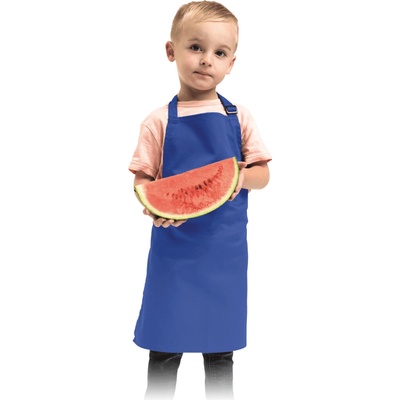 KSVL Dětská kuchařská zástěra KID 48x63 cm bílá