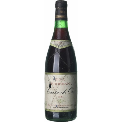 Berberana Rioja Crianza suché červené 1976 0,75 l (holá láhev)