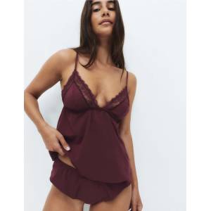 Marks & Spencer Френски тръсче Clara Papertouch Marks & Spencer червено Marks & Spencer | Cherven | ЖЕНИ | 10