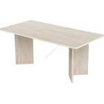 ASIR GROUP Трапезна маса NEL 180x90 см бежова (AS3400)