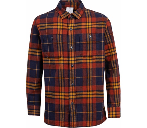 GAP LS Flannel červená