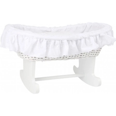 Small Foot Kolíska pre bábiky Bassinet biela