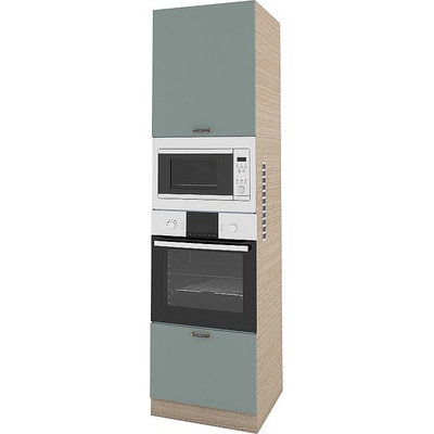 ИРИМ Колонен кухненски шкаф Сити МФ-Олив мат-11-48 60 см