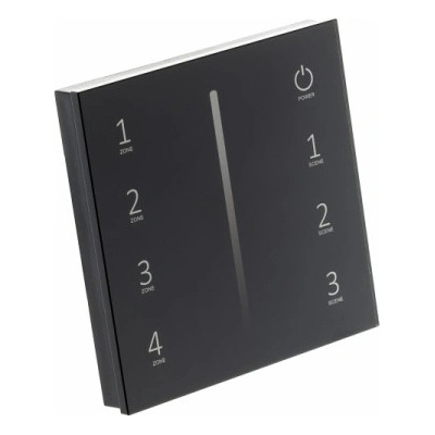 Ovladač dimLED OV 230V 0-10V RF K4 - Černá
