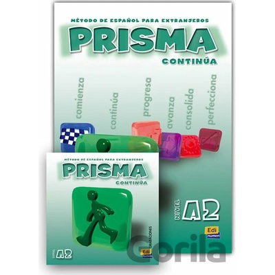 Prisma A2 Continúa Libro del alumno + CD - učebnica s CD