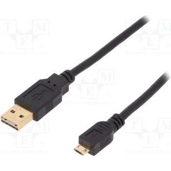Assmann AK-300122-018-S USB 2.0, USB A M (plug)/microUSB BM (plug), 1,8m