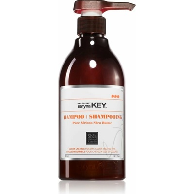 Saryna Key Pure African Shea Butter Color Lasting šampón pre farbené vlasy s bambuckým maslom 500 ml