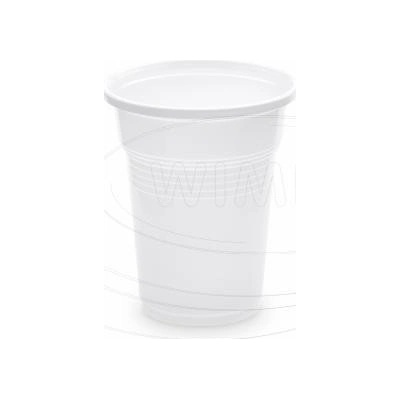 Wimex Pohárik PP biely O57mm 100ml