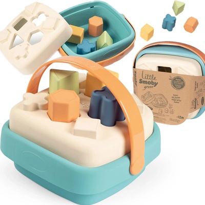 Smoby Little Green vkladačka z bioplastu