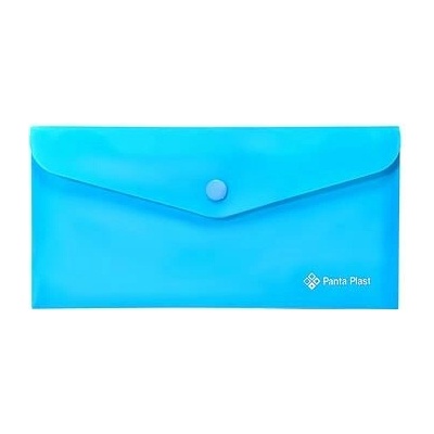 PANTA PLAST Vrecko na dokumenty s patentným uzáverom neónovo modré 0410-0087-03