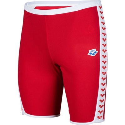 arena icons swim jammer solid red/white m - uk34