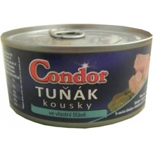 Condor Tuniak kúsky vo vlastnej šťave plechovka 170 g