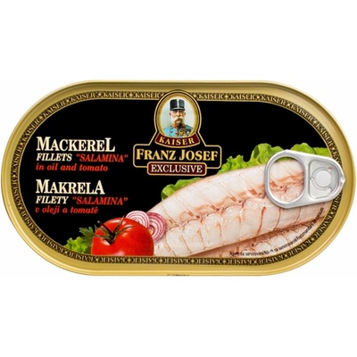 Franz Josef Kaiser Makrela filety Salamina 170g